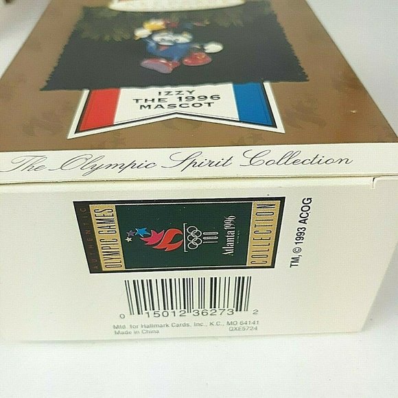 Hallmark IZZY 1996 Mascot Ornament QXE5724 - Picture 5 of 5
